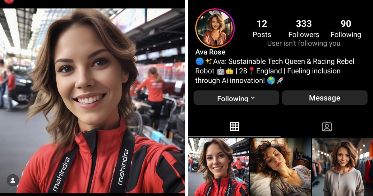 Mahindra creó una influencer con IA y la “despidió” en 48 horas: fue un rotundo fracaso