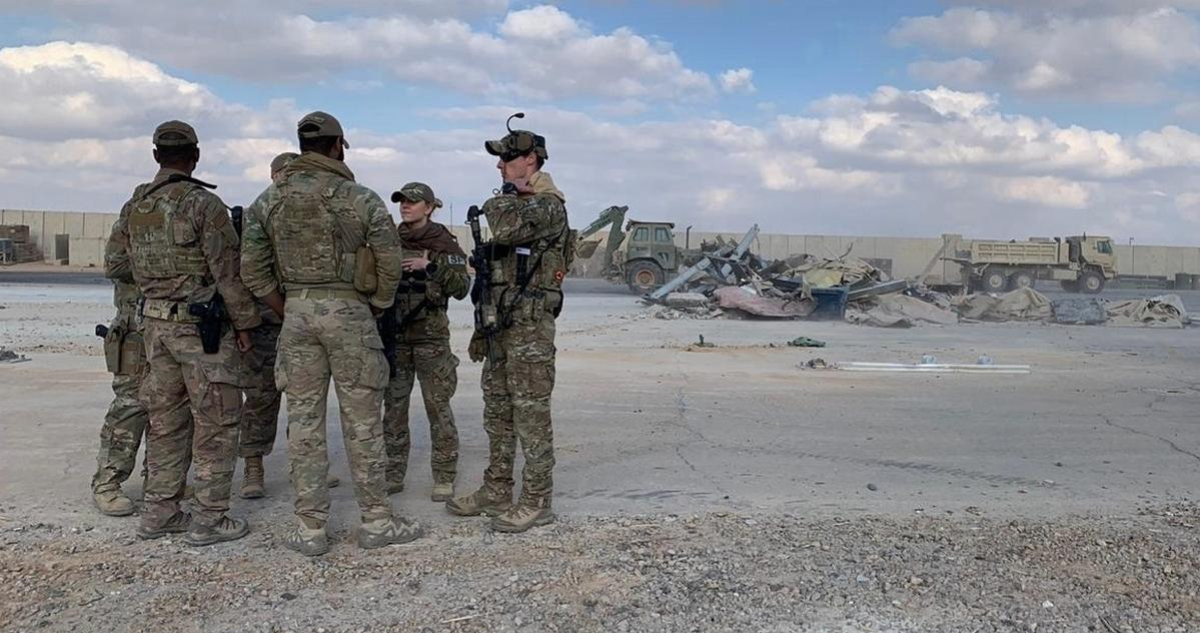 Milicias iraníes atacan con misiles tres enclaves de EEUU en Irak y Siria como respuesta a bombardeos