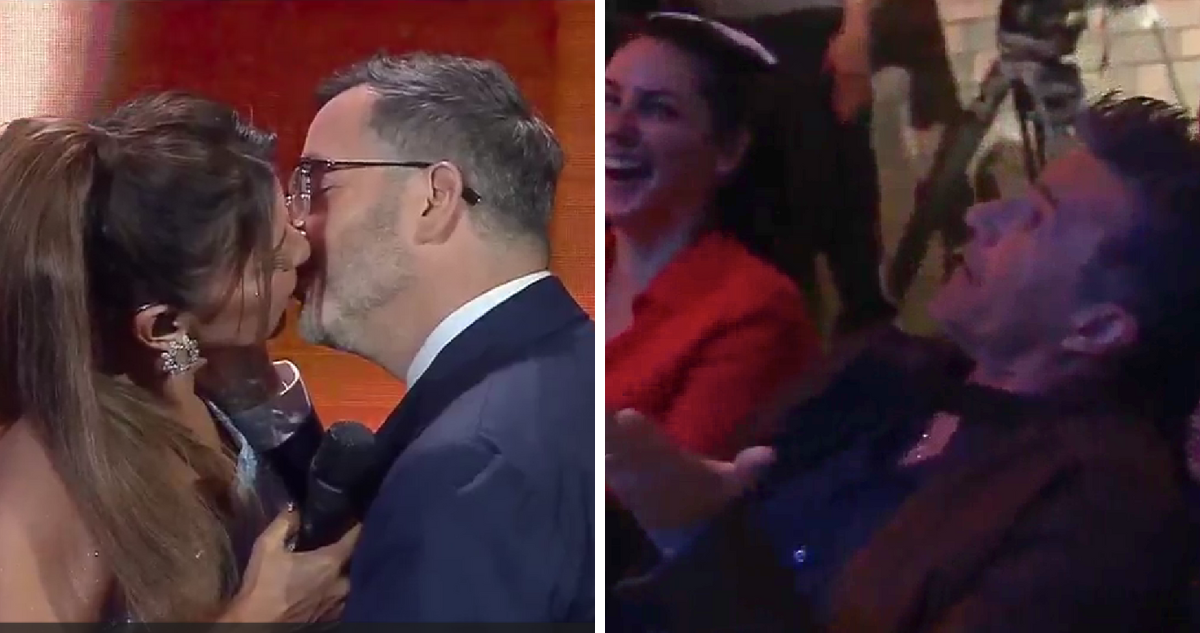 “Hay ropa tendida”: Ivette y Eduardo Fuentes cumplieron con el “beso” en Olmué, frente a Solabarrieta