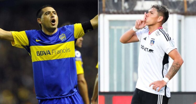 Juan Román Riquelme destacó el buen nivel de Carlos Palacios en medio de los rumores que vinculan a la Joya a Boca Juniors