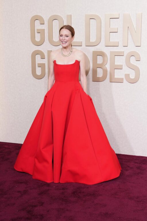 Julianne More en los Golden Globes