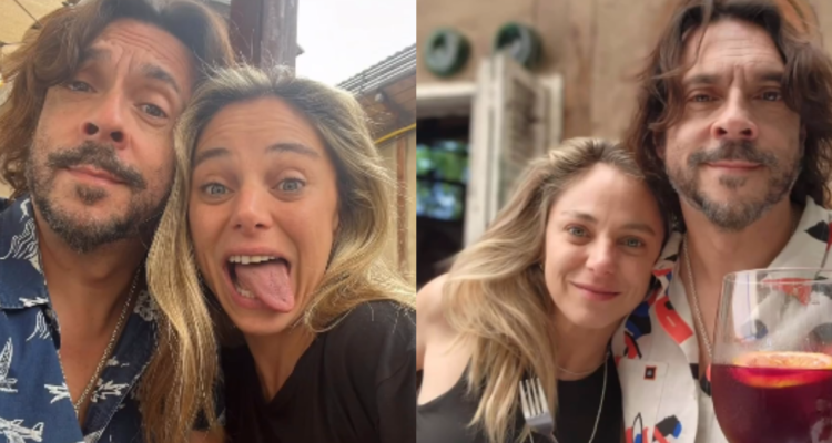 Mauricio Jurgensen junto a Mariana Derderián su pareja
