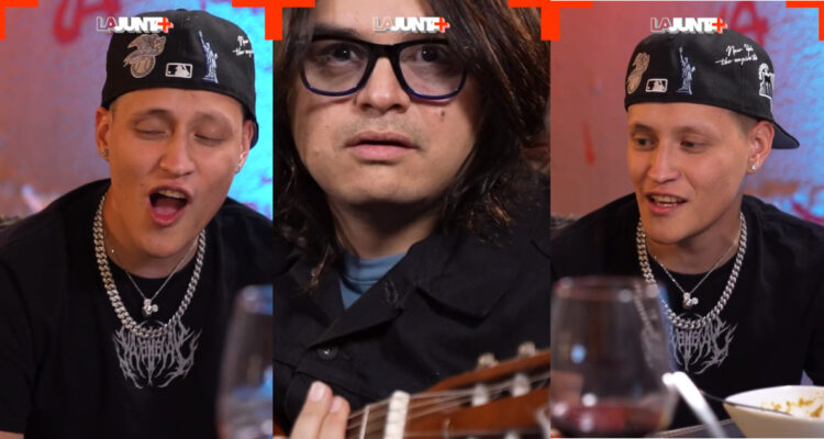 Kidd Voodoo canta junto a Los Bunkers