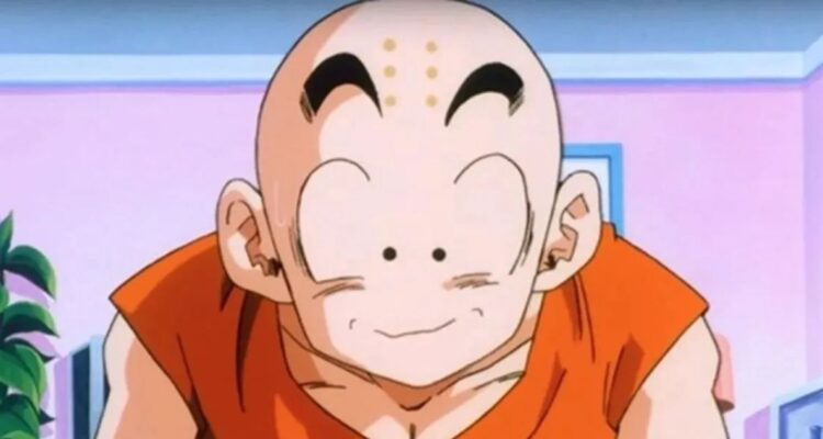 Por qué Krilin, personaje de Dragon Ball Z, tiene una marca de 6 puntos en su cabeza, qué significan.
