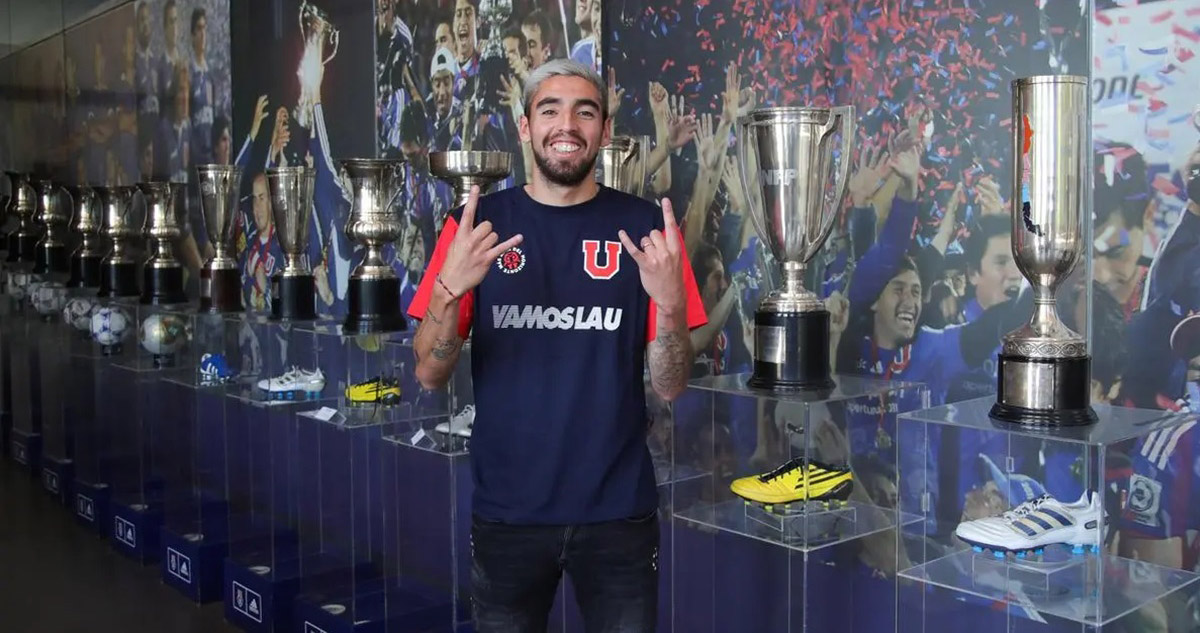 Gabriel Castellón fue presentado como nuevo refuerzo de La U.