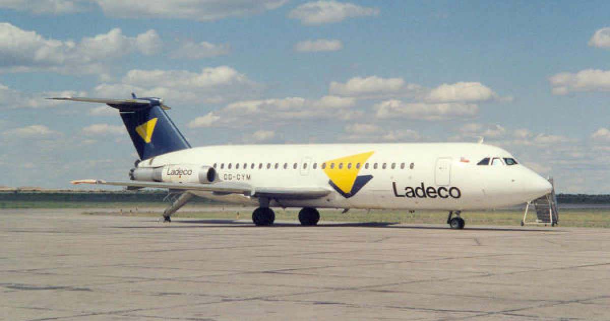 avión de Ladeco