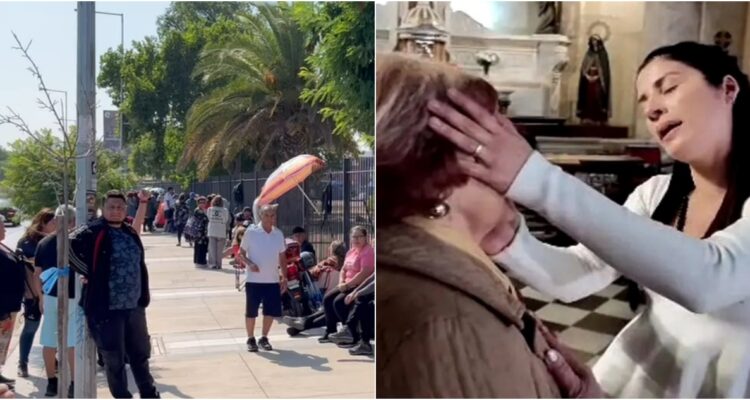 Furor por Leda Bergonzi: ya hay fila para ver a “la sanadora de Rosario” este sábado en Maipú
