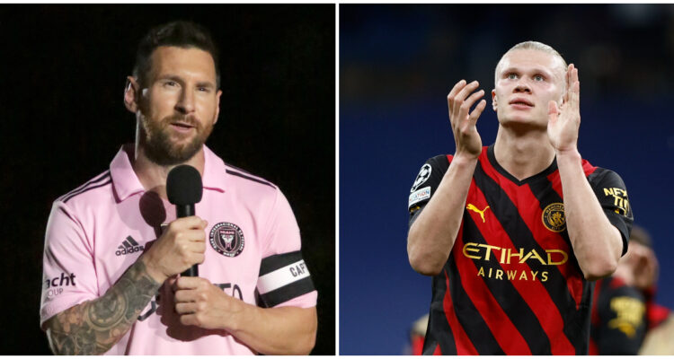 Lionel Messi Erling Haaland The Best