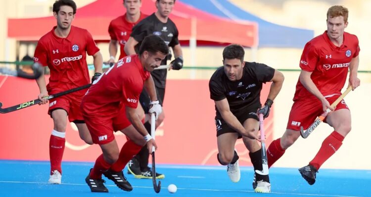 Los Diablos perdieron en su primer partido en el Preolímpico de Hockey.