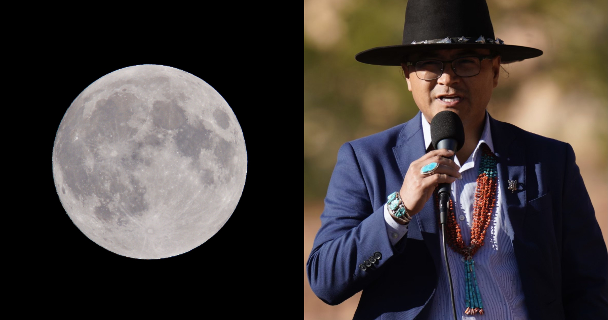 Tribu Navajo acusa a la NASA de “profanar” la Luna por enviar cenizas humanas: para ellos es sagrada