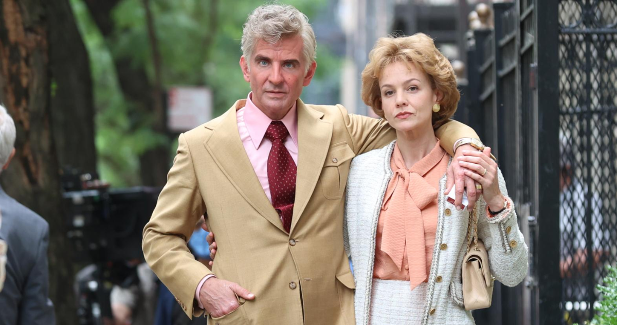 Bradley Cooper y Carey Mulligan en la película Maestro a propósito de dichos chilenos citados
