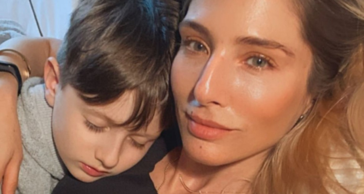 Mane Swett y su hijo