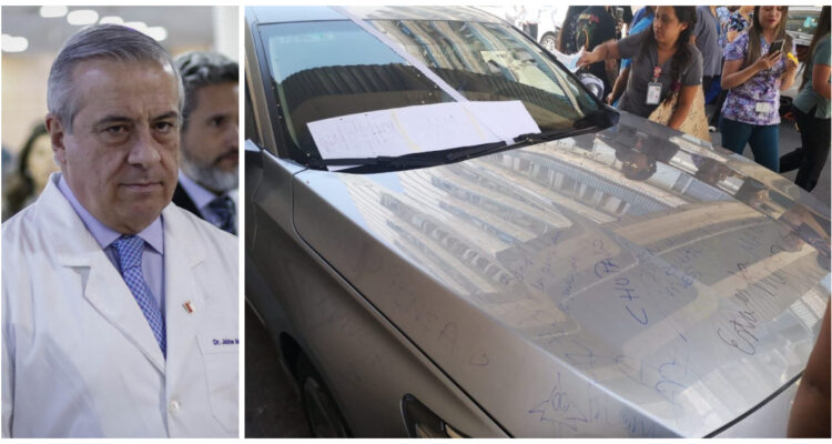 Condenan a cinco manifestantes que atacaron al exministro Mañalich durante el estallido social