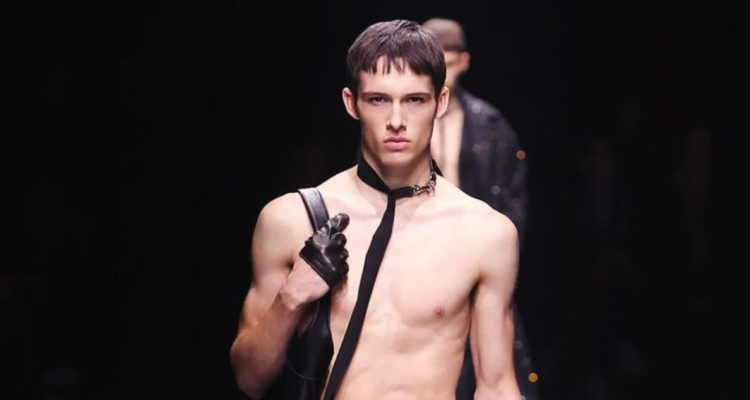 Mateo Ruiz, modelo chileno en Gucci
