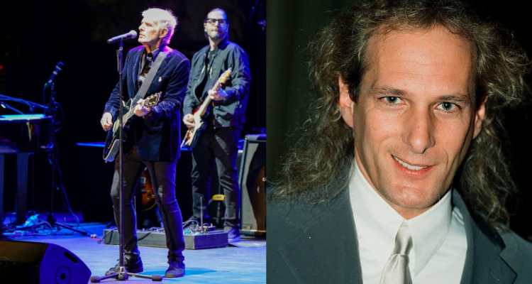 Michael Bolton en concierto en EE.UU (izquierda) y en fotografía de 1997 (derecha)