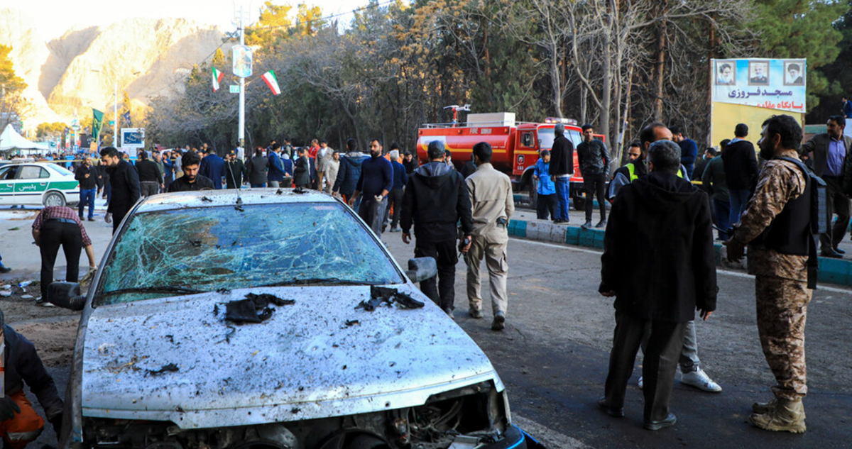 Muertos en Irán superan las 100 víctimas tras explosiones en cementerio de la ciudad de Kerman