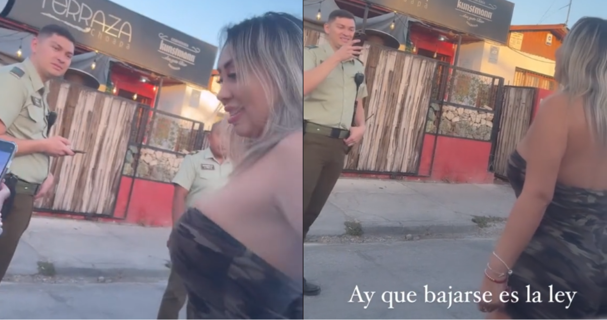 Carabineros y video a Naya Fácil