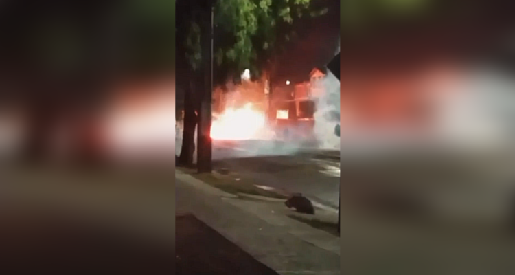 Cuatro detenidos dejan incidentes en Pudahuel por aniversario de muerte de hincha de Colo Colo