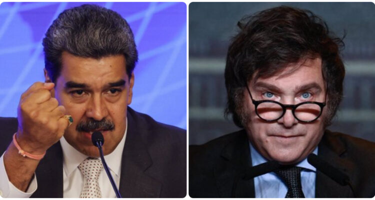 Nicolás Maduro y Javier Milei
