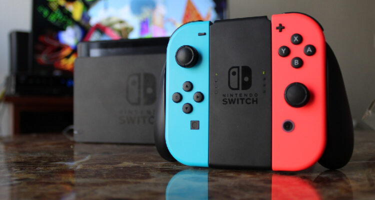 una nintendo switch normal
