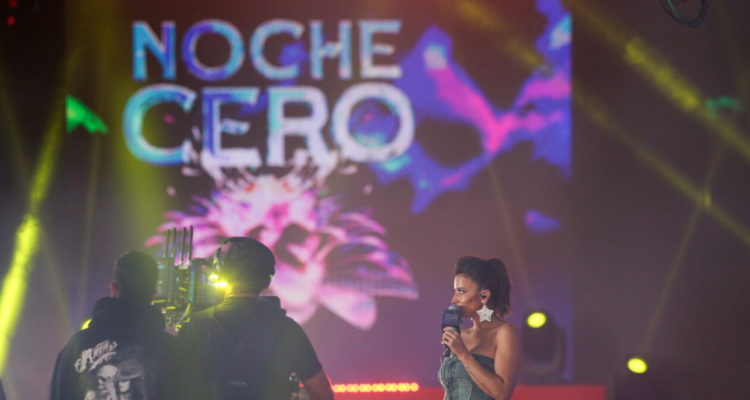 Fotografía de la alfombra roja del Festival de Viña 2024, Noche Cero