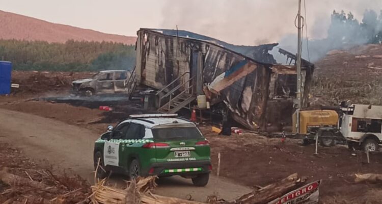 Atentado en río negro