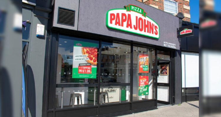 Tienda papa johns en reino unido