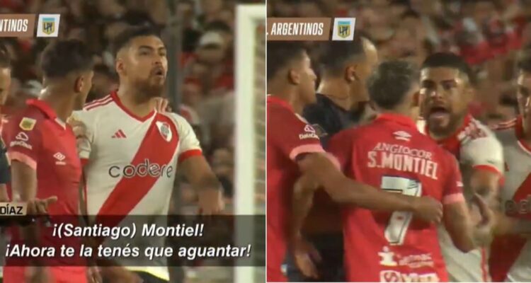 Paulo Díaz y su minuto de furia contra excompañero por burla tras gol