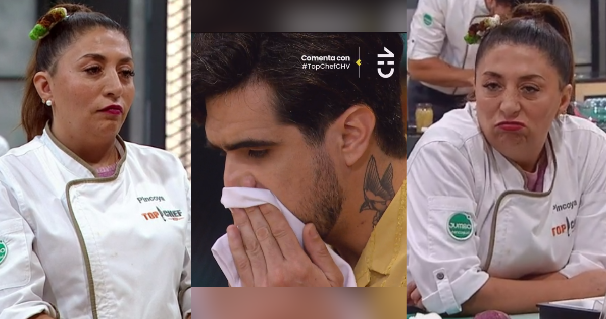 Se privó: Pincoya se enojó con Benjamín Nast por mala reacción tras degustar su platillo en Top Chef