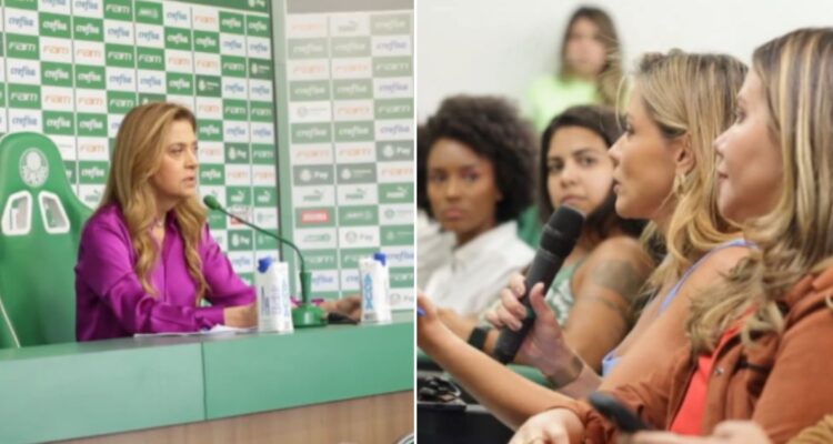 La PResidenta de Palmeiras y una conferencia de prensa especial solo con mujeres