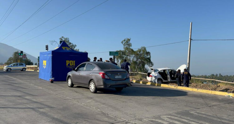 Delincuente fue abatido por carabinero tras intentar atropellarlo desde vehículo robado en Peñalolén