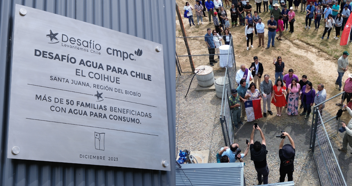 Inauguran proyecto de agua potable rural que beneficiará a 50 familias en Santa Juana