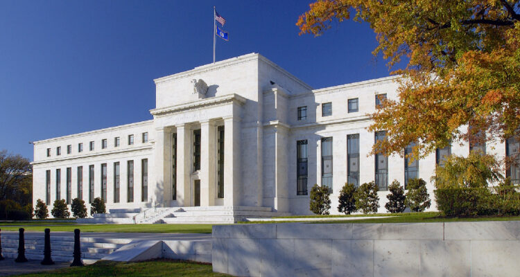 Frontis de la Reserva Federal