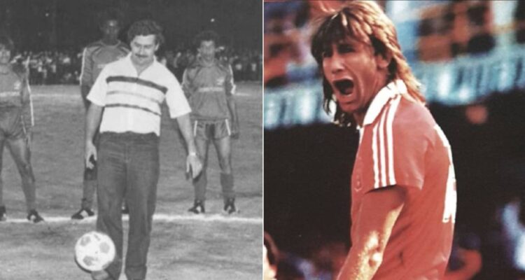 Ricardo Gareca y su historia con Pablo Escobar