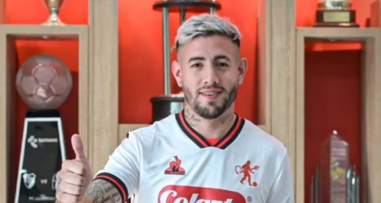 Rodrigo Holgado y su dardo para la U tras ser oficializado en América de Cali.