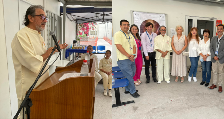 Actividad donde se anunció el nuevo policlínico de Sanación Cuántica en Iquique