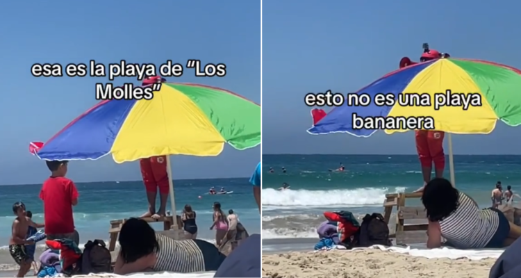 Salvavidas playa Los Molles