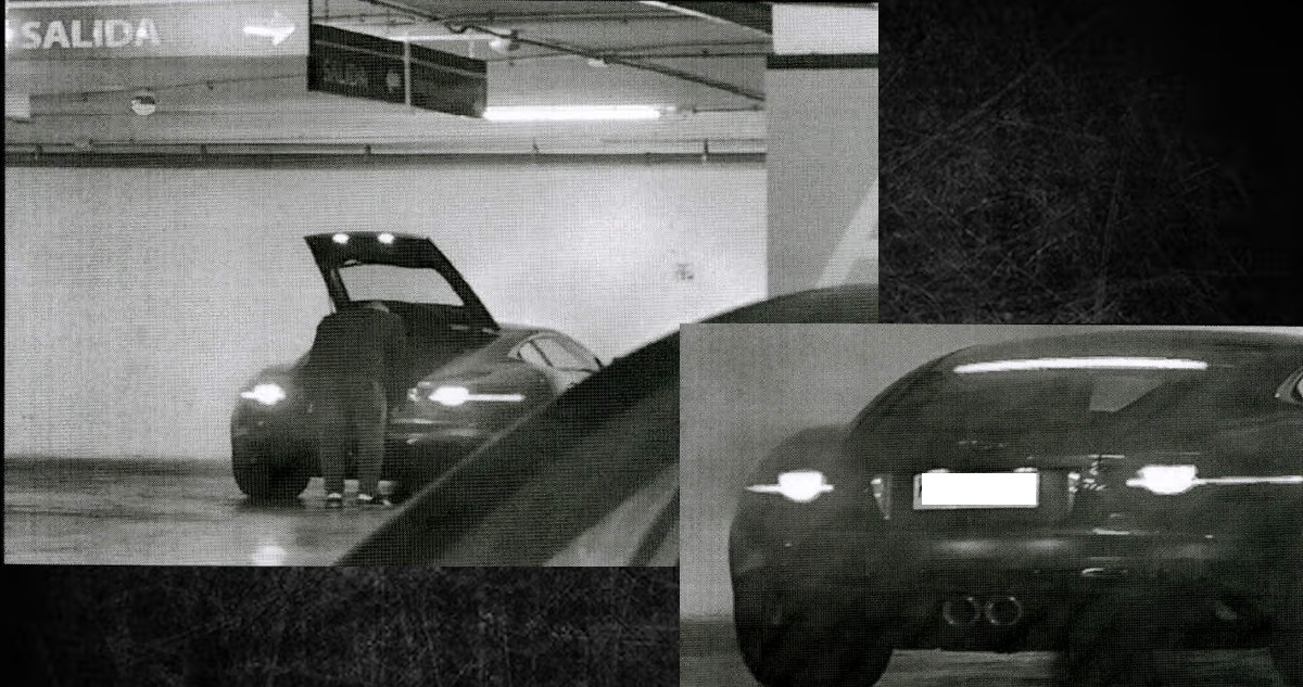 Seguimiento a Pávez Canessa, se le ve en un automóvil Jaguar que era utilizado por él.