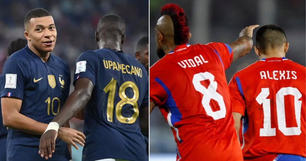 El amistoso de lujo de Francia ante Chile.