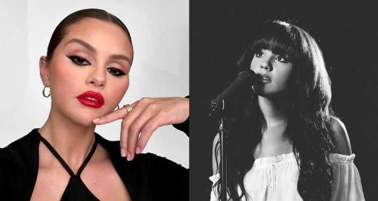 Selena Gómez (izquierda) y Linda Ronstadt (derecha)