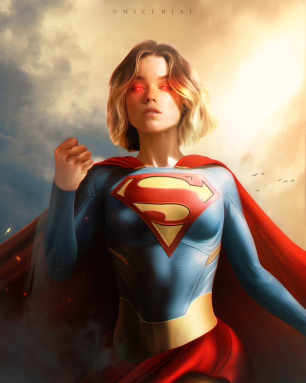 Milly Alcock como Supergirl, según Mizuri.