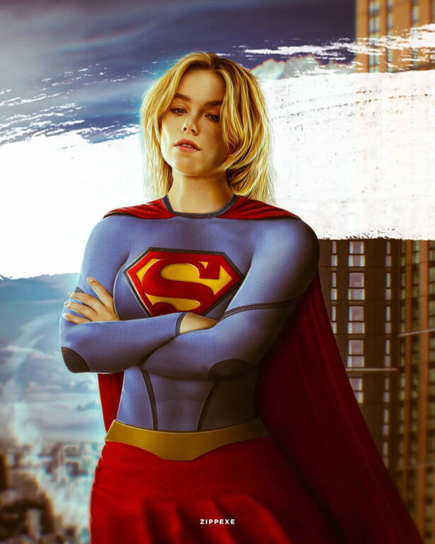 Milly Alcock como Supergirl, según Zipexe.