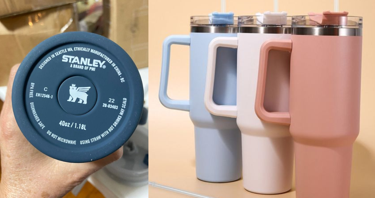 Plomo en termos, botellas y vasos térmicos Stanley