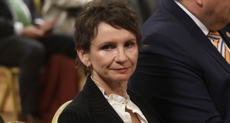 Imagen de ministra Carolina Tohá que habló de pensiones de gracia