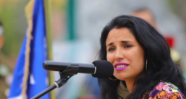 Imagen de delegada Sofía González por tema de su traslado a Valparaíso