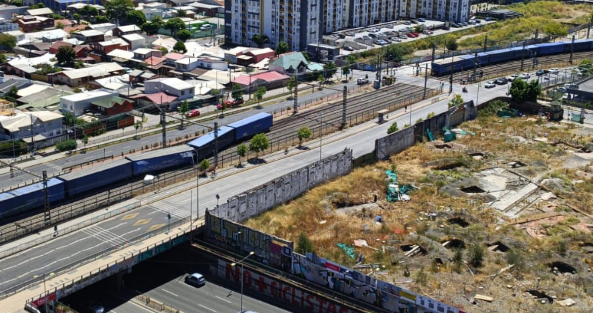 tren de carga se descarrila en Concepción