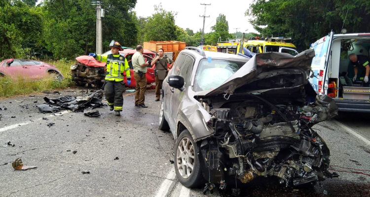 Una mujer muerta y cuatro personas heridas deja colisión múltiple en ruta Villarrica – Pucón