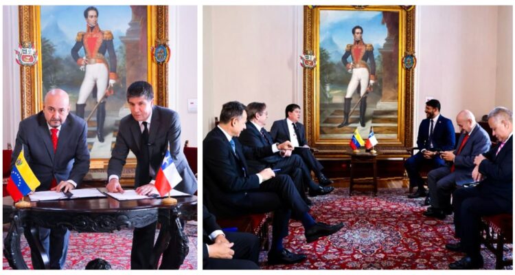 The delegations of Chile and Venezuela.