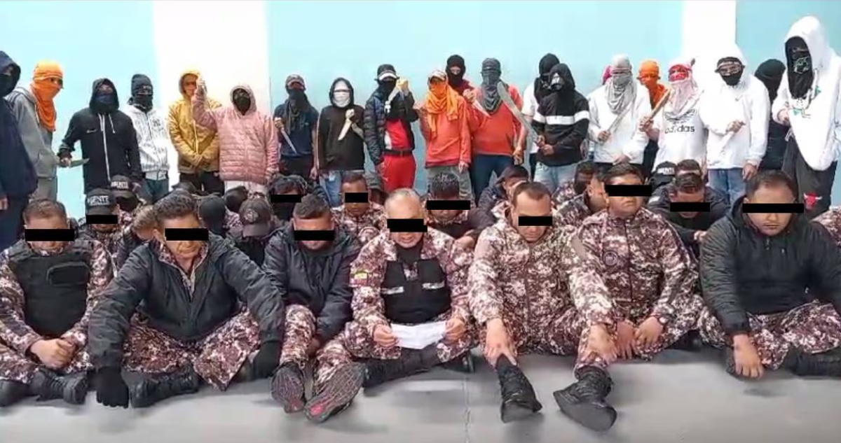 Crisis de seguridad: surgen dramáticos videos de guardias secuestrados por reos en cárceles de Ecuador