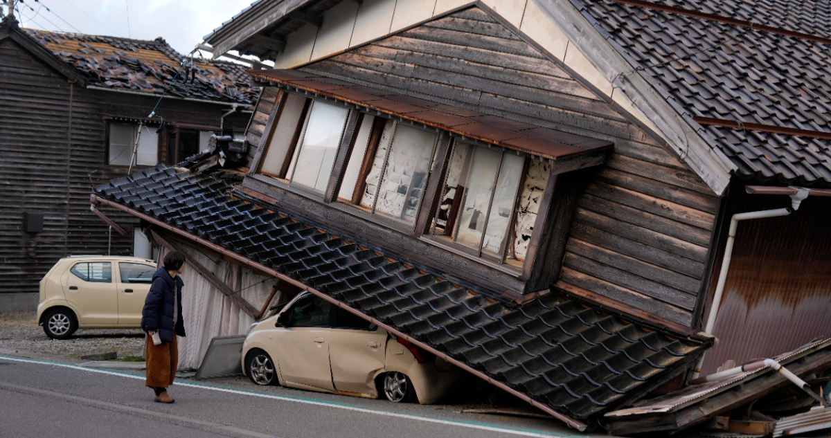 Videos muestran la magnitud del terremoto grado 7,6 en Japón que dejó casi 50 personas muertas